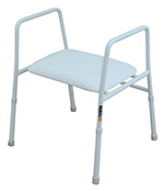 Shower Stool - With Arms - Heavy Duty
